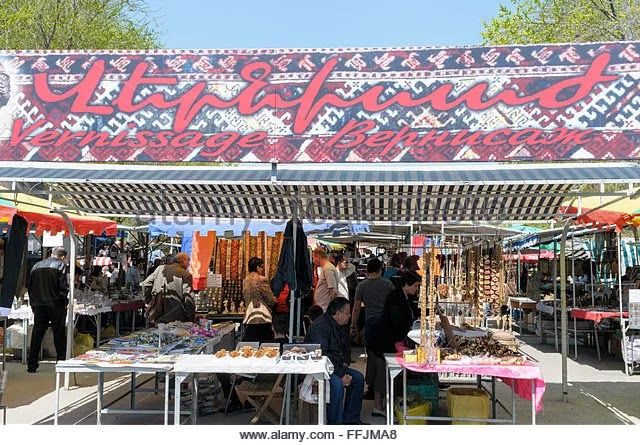 Jereváni Vernissage piac