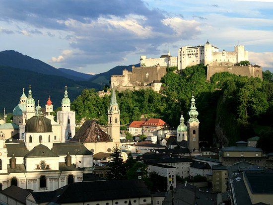 Salzburg városának történelmi központja